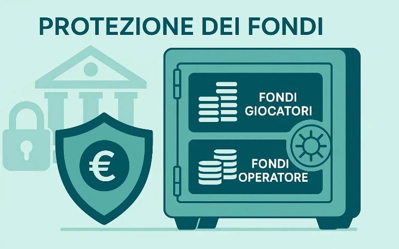 Protezione dei fondi dei giocatori con segregazione dei conti